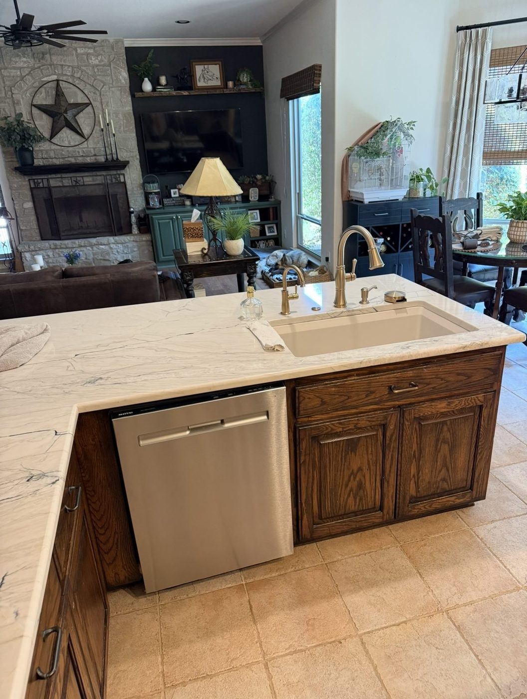 Granite Guru countertop project in San Antonio TX